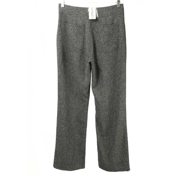 CHICO'S Dark Gray Tweed Bistro Wide Leg Trouser Pant NWT Women's Chicos 0 - Picture 2 of 4